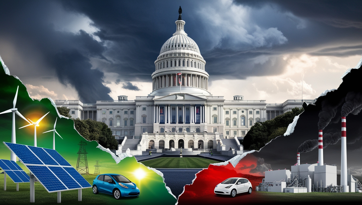 Republican Push for Deeper Clean Energy Cuts Sparks Intra-Party Debate